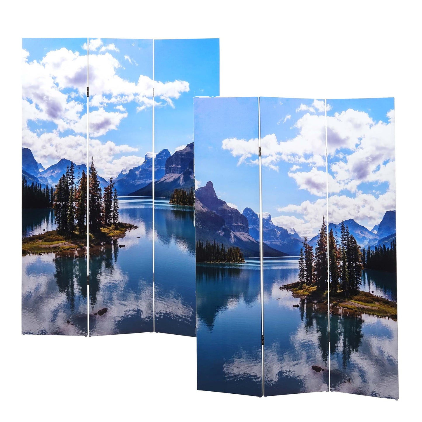 Cosmo Casa - Fotoscherm - Privacyscherm - Textiel - Meer - 180×121 cm