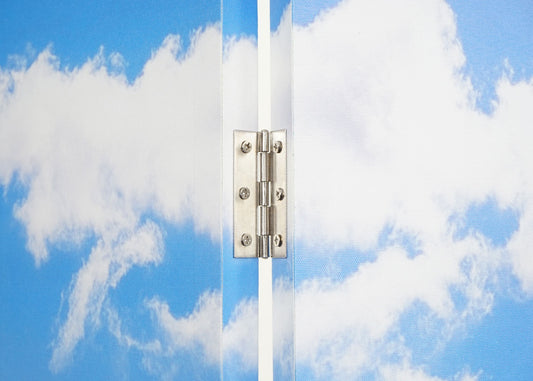 Cosmo Casa - Fotoscherm - Privacyscherm - Textiel - Meer - 180×121 cm