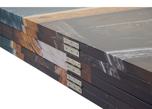 Cosmo Casa - Fotoscherm - Privacyscherm - Textiel - Boot - 180×244 cm