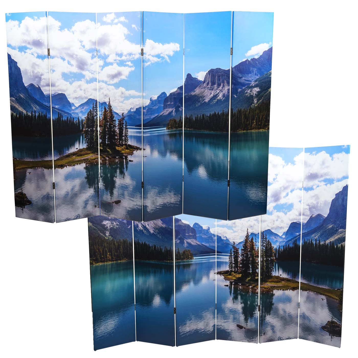 Cosmo Casa - Fotoscherm - Privacyscherm - Textiel - Meer - 180×244 cm