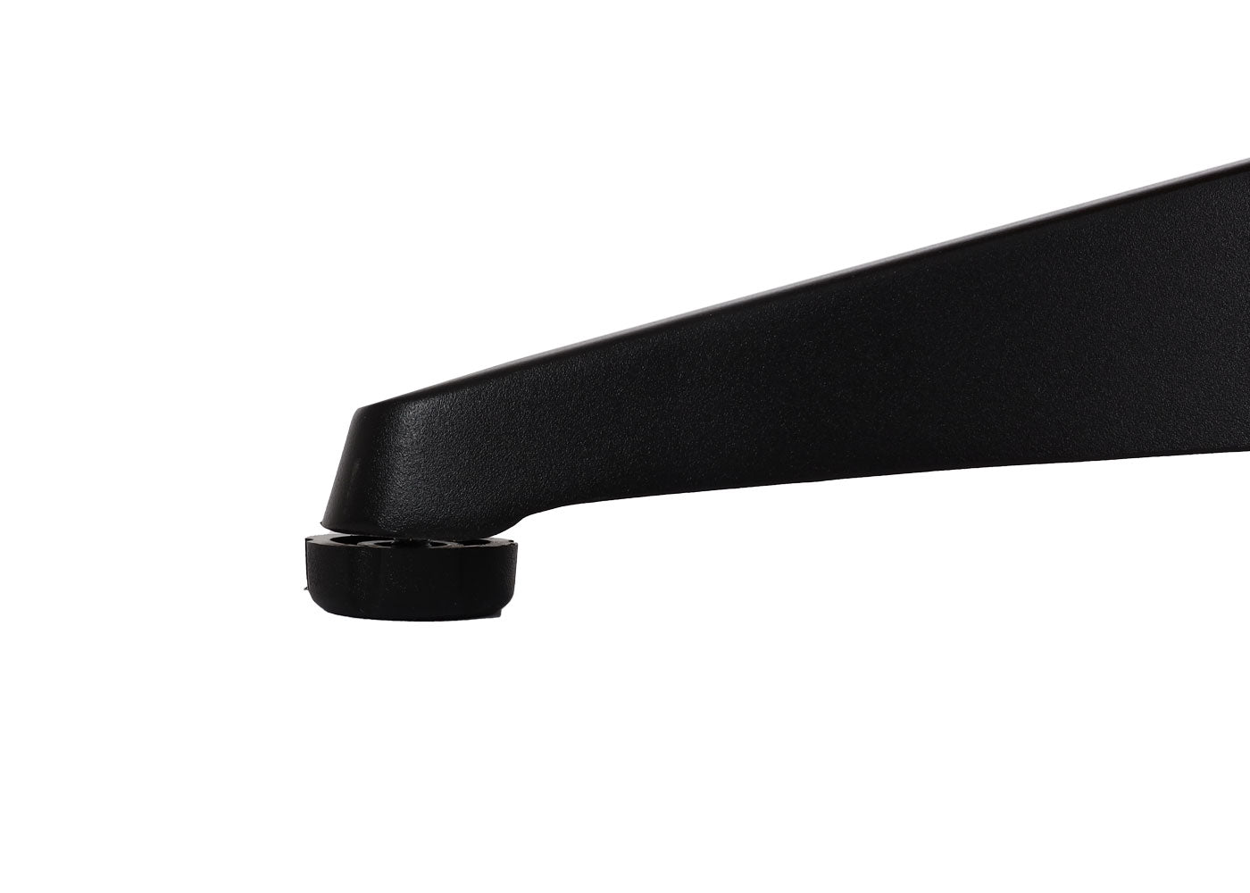 Cosmo Casa - Tuintafel - Bistrotafel met Buitencoating - Aluminium Houtlook - Zwart & Grijs