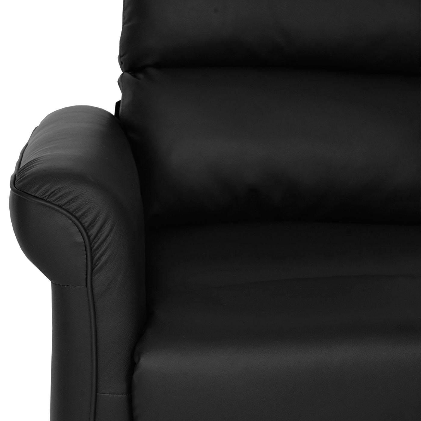 Cosmo Casa - TV-Fauteuil - Verstelbaar - Kunstleer - Zwart