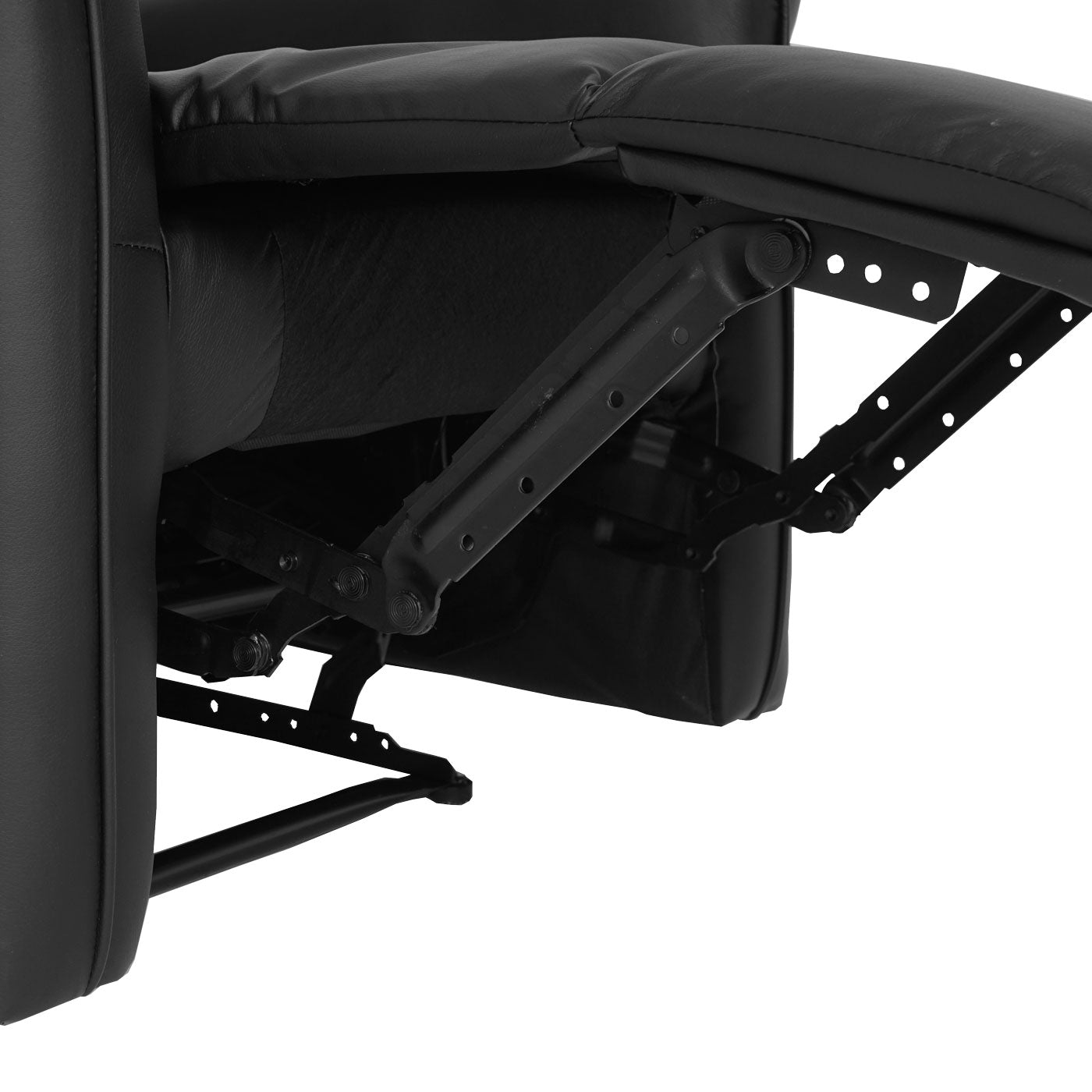 Cosmo Casa - TV-Fauteuil - Verstelbaar - Kunstleer - Zwart