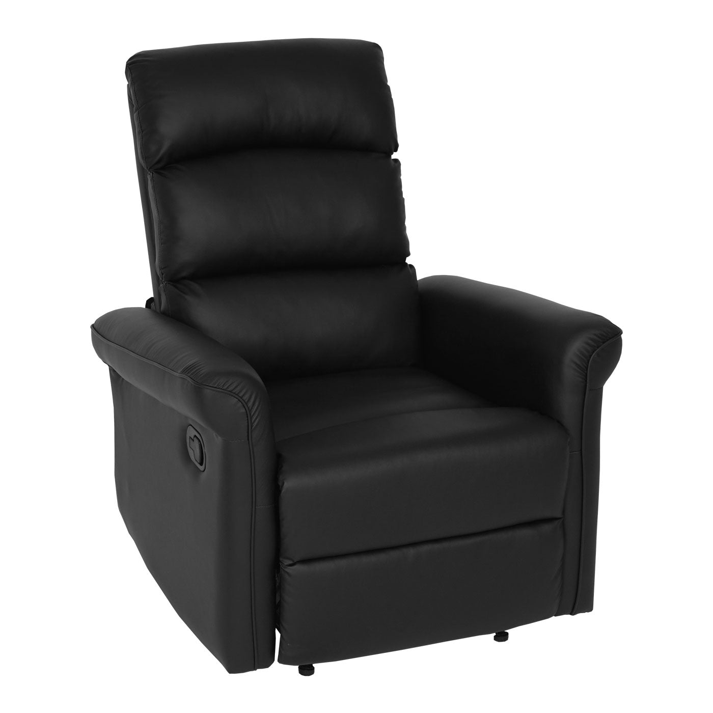 Cosmo Casa - TV-Fauteuil - Verstelbaar - Kunstleer - Zwart