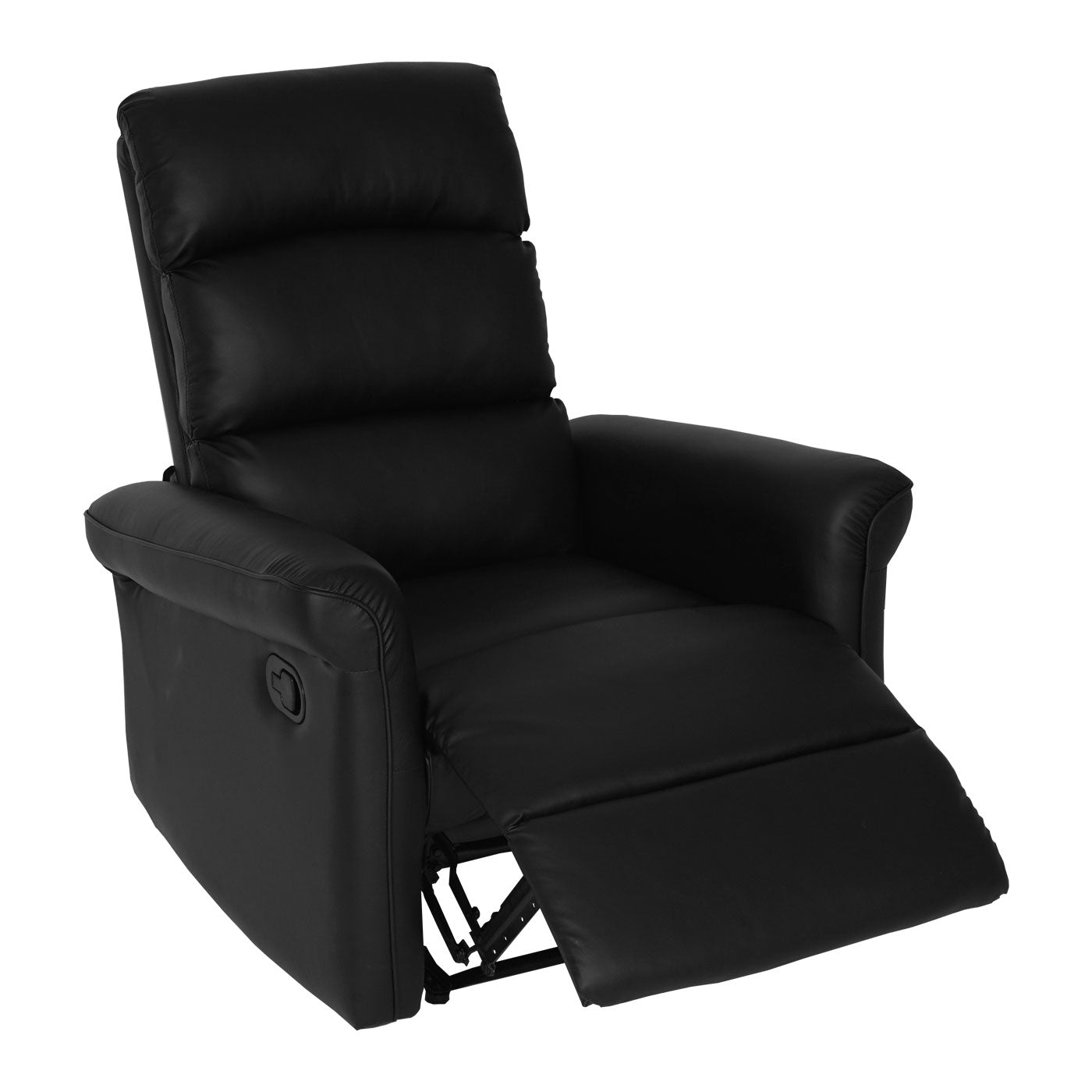 Cosmo Casa - TV-Fauteuil - Verstelbaar - Kunstleer - Zwart