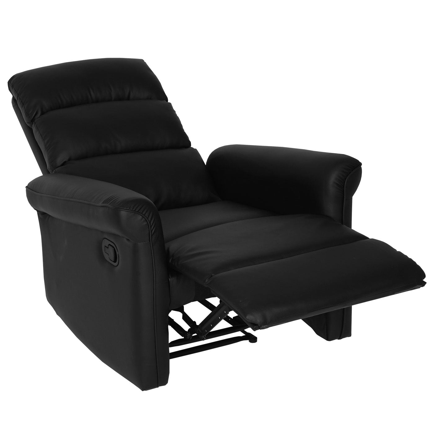 Cosmo Casa - TV-Fauteuil - Verstelbaar - Kunstleer - Zwart