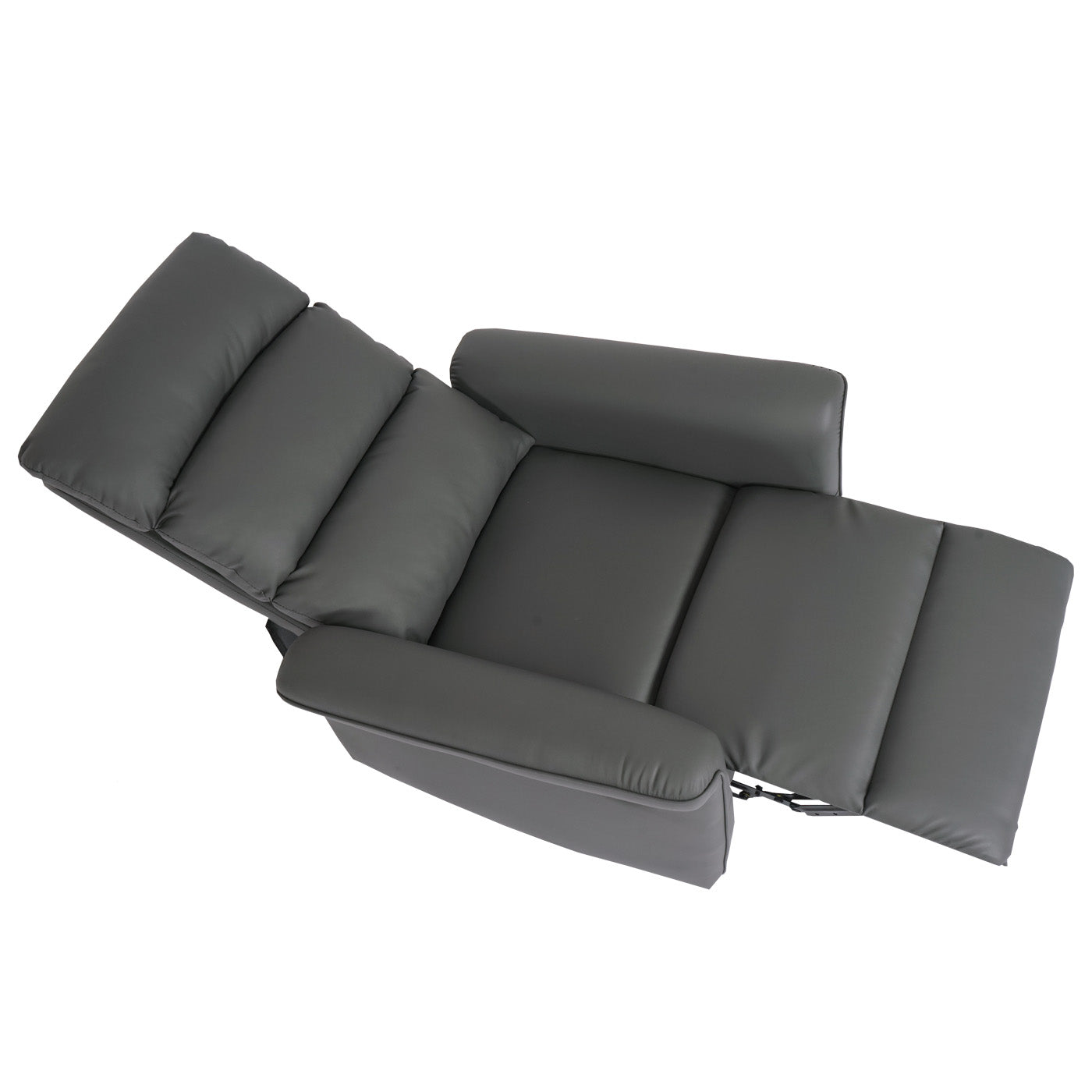 Cosmo Casa - TV-Fauteuil - Verstelbaar - Kunstleer - Grijs