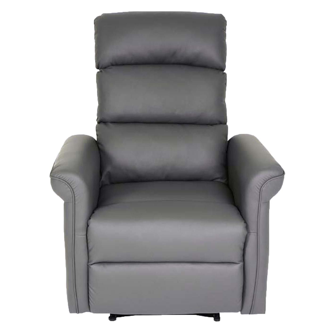 Cosmo Casa - TV-Fauteuil - Verstelbaar - Kunstleer - Grijs