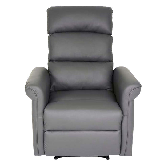 Cosmo Casa - TV-Fauteuil - Verstelbaar - Kunstleer - Grijs