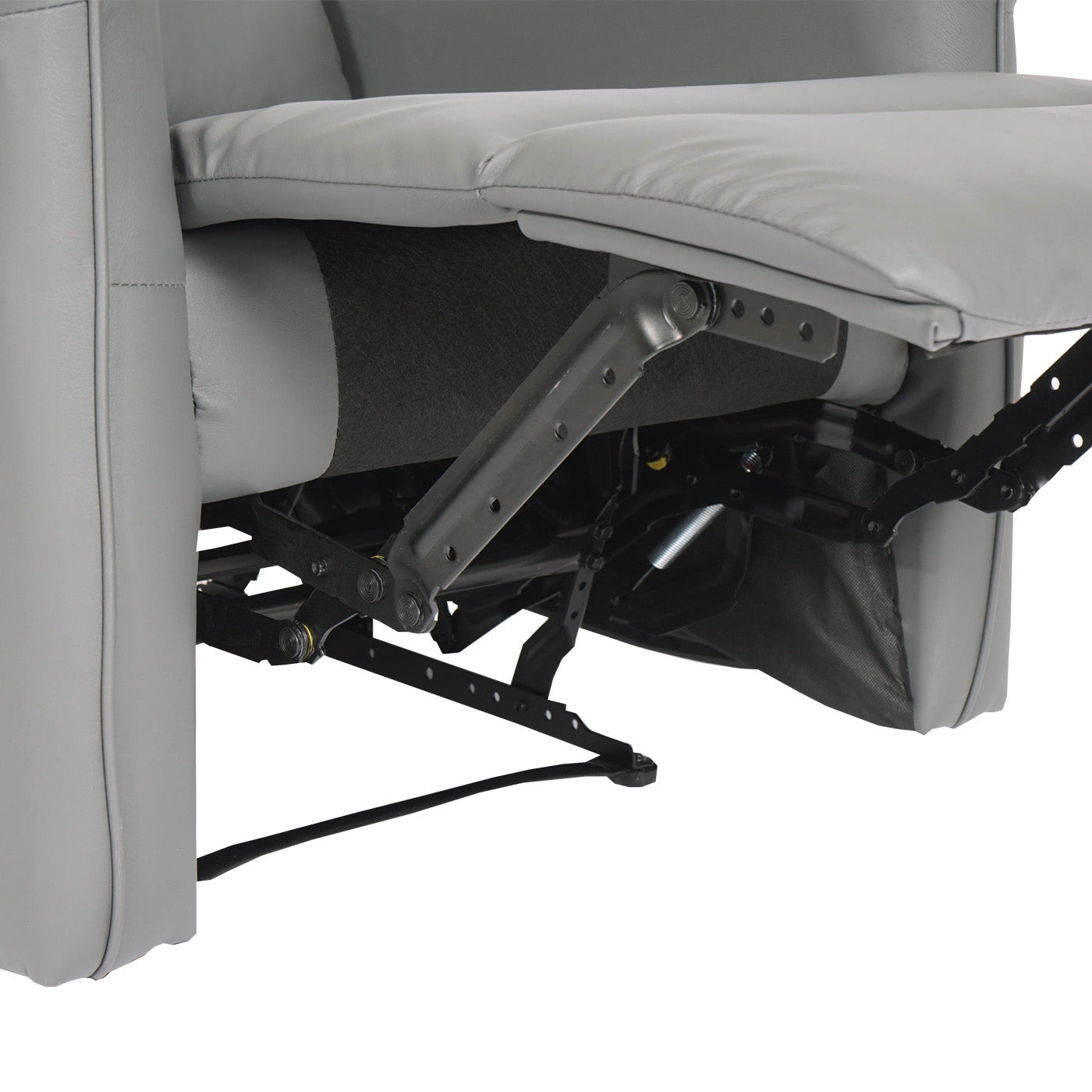 Cosmo Casa - TV-Fauteuil - Verstelbaar - Kunstleer - Grijs