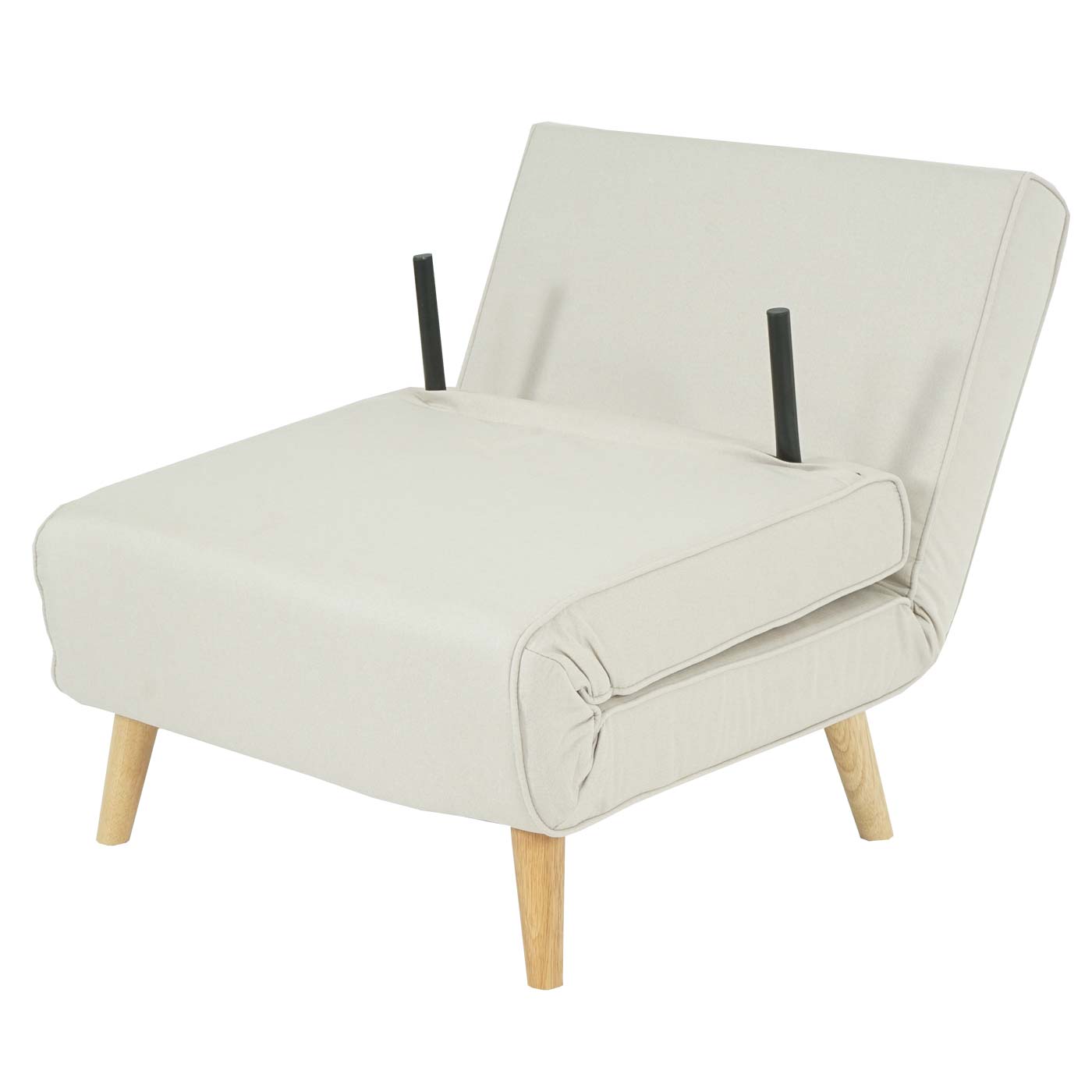 Cosmo Casa - Slaapstoel - Multifunctioneel - Textiel - Crème-Beige