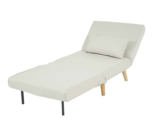 Cosmo Casa - Slaapstoel - Multifunctioneel - Textiel - Crème-Beige