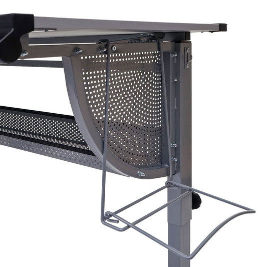 Cosmo Casa - Kinderbureau - Verstelbaar - Oxford - Grijs