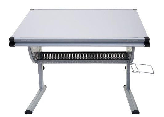 Cosmo Casa - Kinderbureau - Verstelbaar - Oxford - Grijs