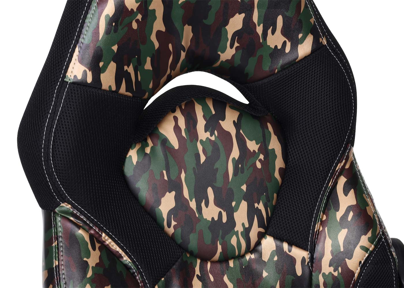 Cosmo Casa - Bureaustoel - Ergonomisch - Kunstleer - Camouflage Zwart