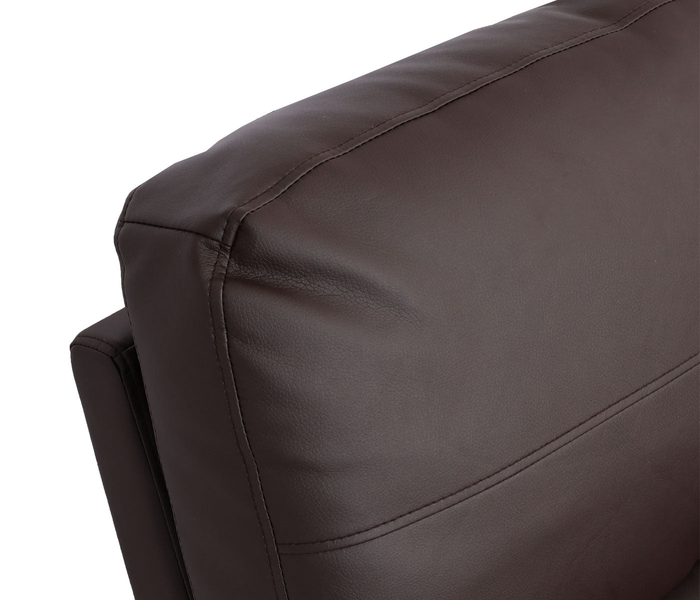 Cosmo Casa - 2-zits Bioscoopstoel - Relax - Kunstleer - Bruin