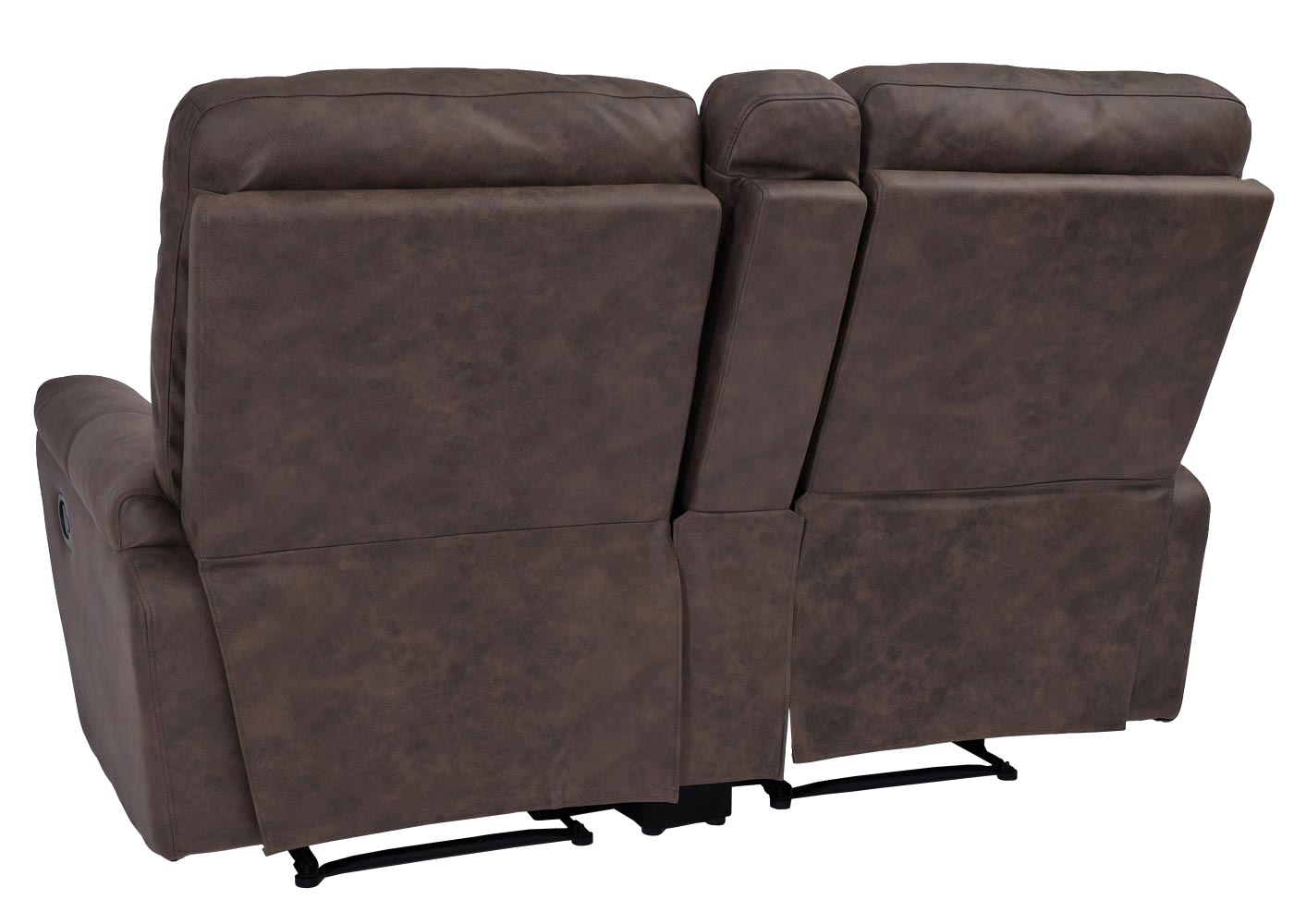 Cosmo Casa - 2-zits Bioscoopstoel - Relax - Textiel - Bruin