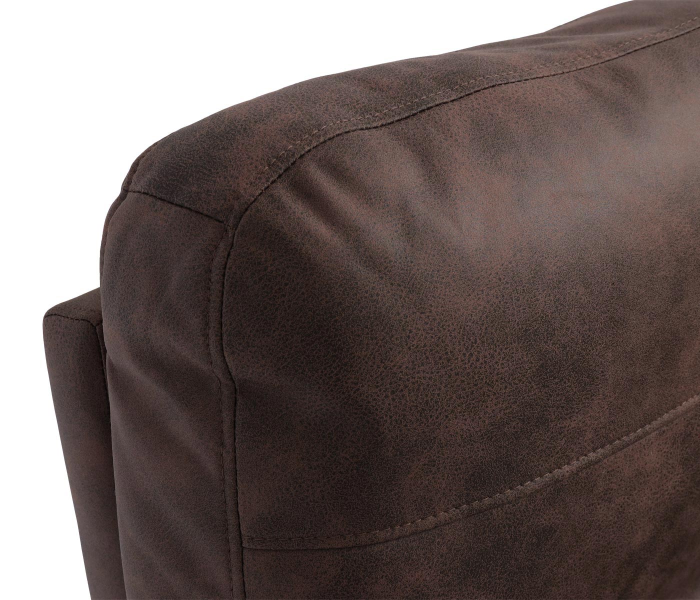 Cosmo Casa - 2-zits Bioscoopstoel - Relax - Textiel - Bruin