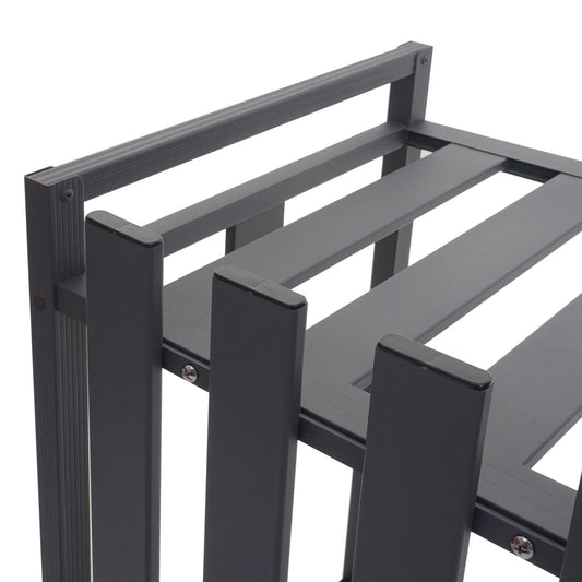 Cosmo Casa - Hoes - Bescherming - Metaal - Grijs - 80×90×39 cm