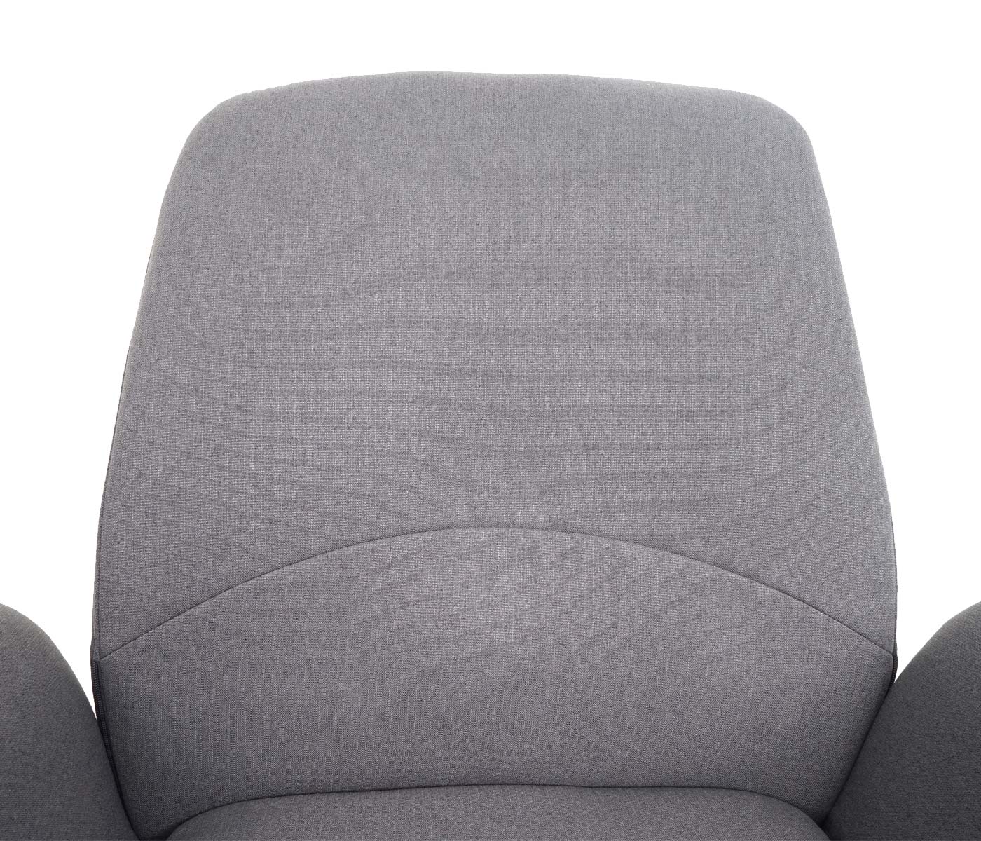 Cosmo Casa - Bureaustoel - Draaibaar - Textiel - Grijs