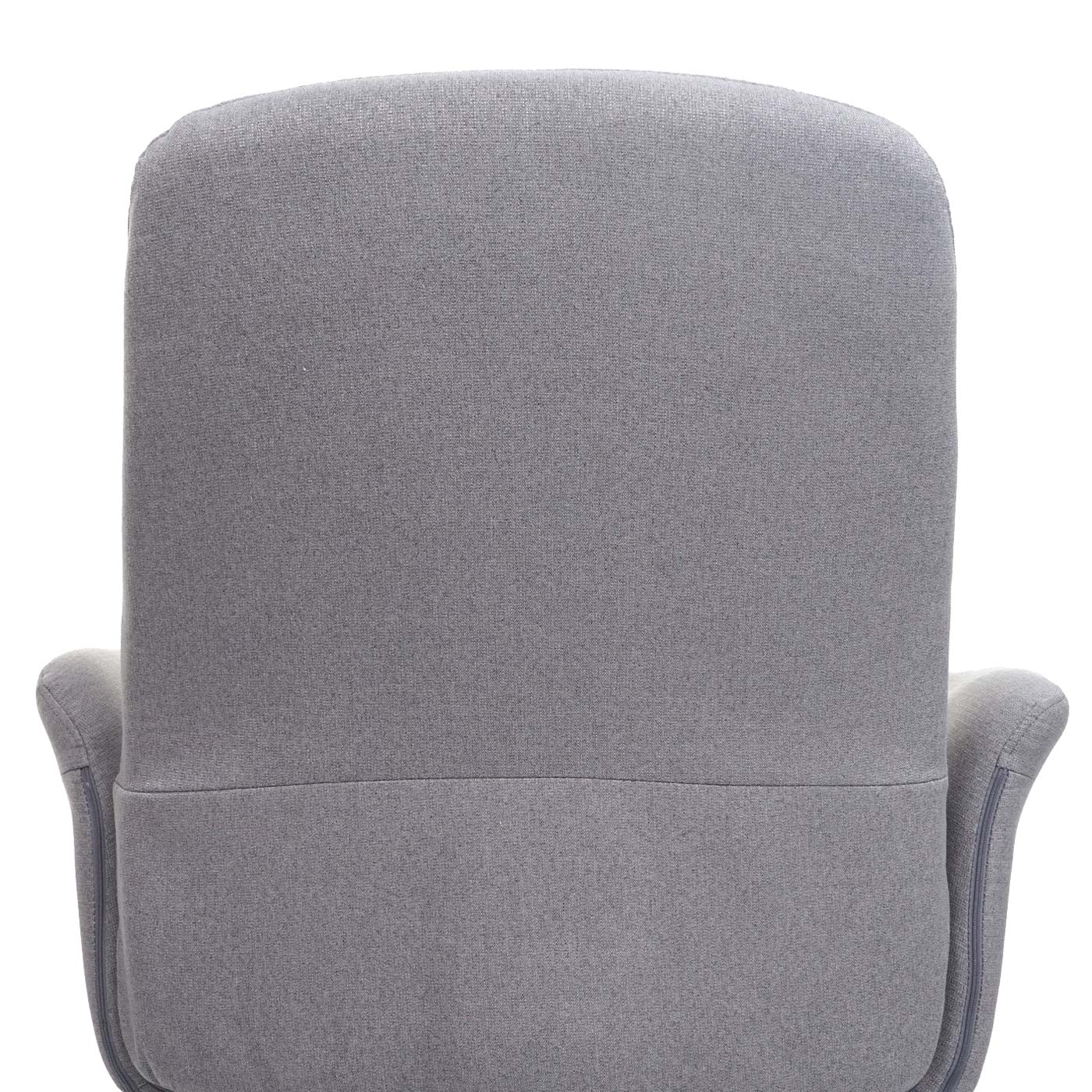 Cosmo Casa - Bureaustoel - Draaibaar - Textiel - Grijs