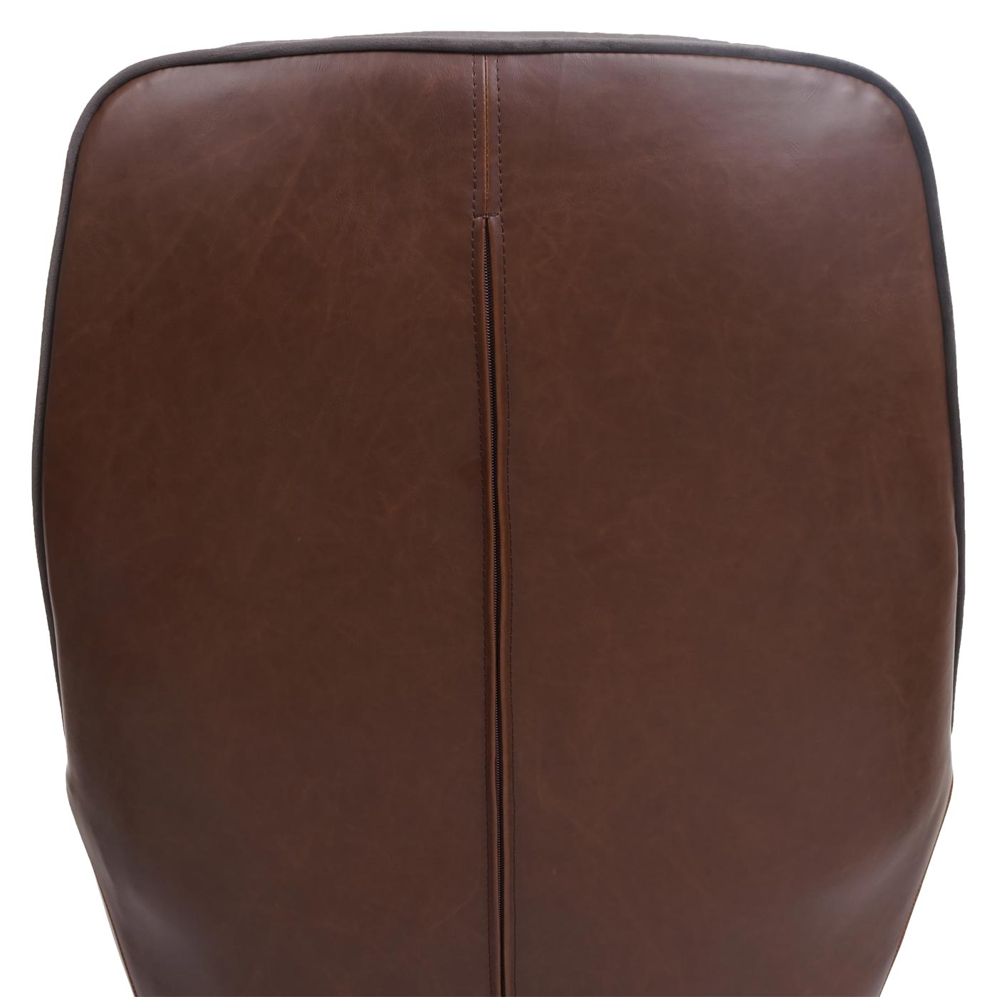 Cosmo Casa - Eetkamerstoel - Gestoffeerd - Fluweel & Metaal - Lichtbruin