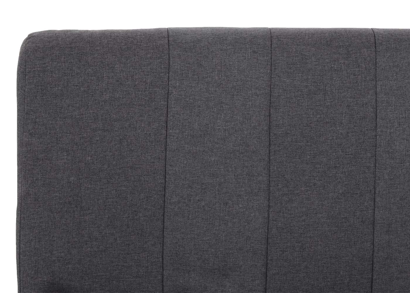 Cosmo Casa - Slaapstoel - Klapbaar - Textiel - Donkergrijs - 186×97 cm