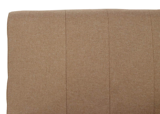 Cosmo Casa - Slaapstoel - Klapbaar - Textiel - Crème-Beige - 186×97 cm