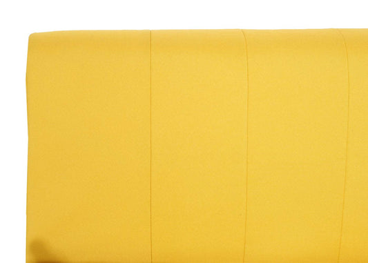 Cosmo Casa - Slaapstoel - Klapbaar - Textiel - Geel - 186×97 cm