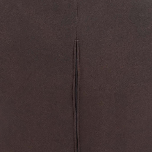 Cosmo Casa - Set van 2 Eetkamerstoelen - Swivel - Kunstleer - Bruin-Donkerbruin