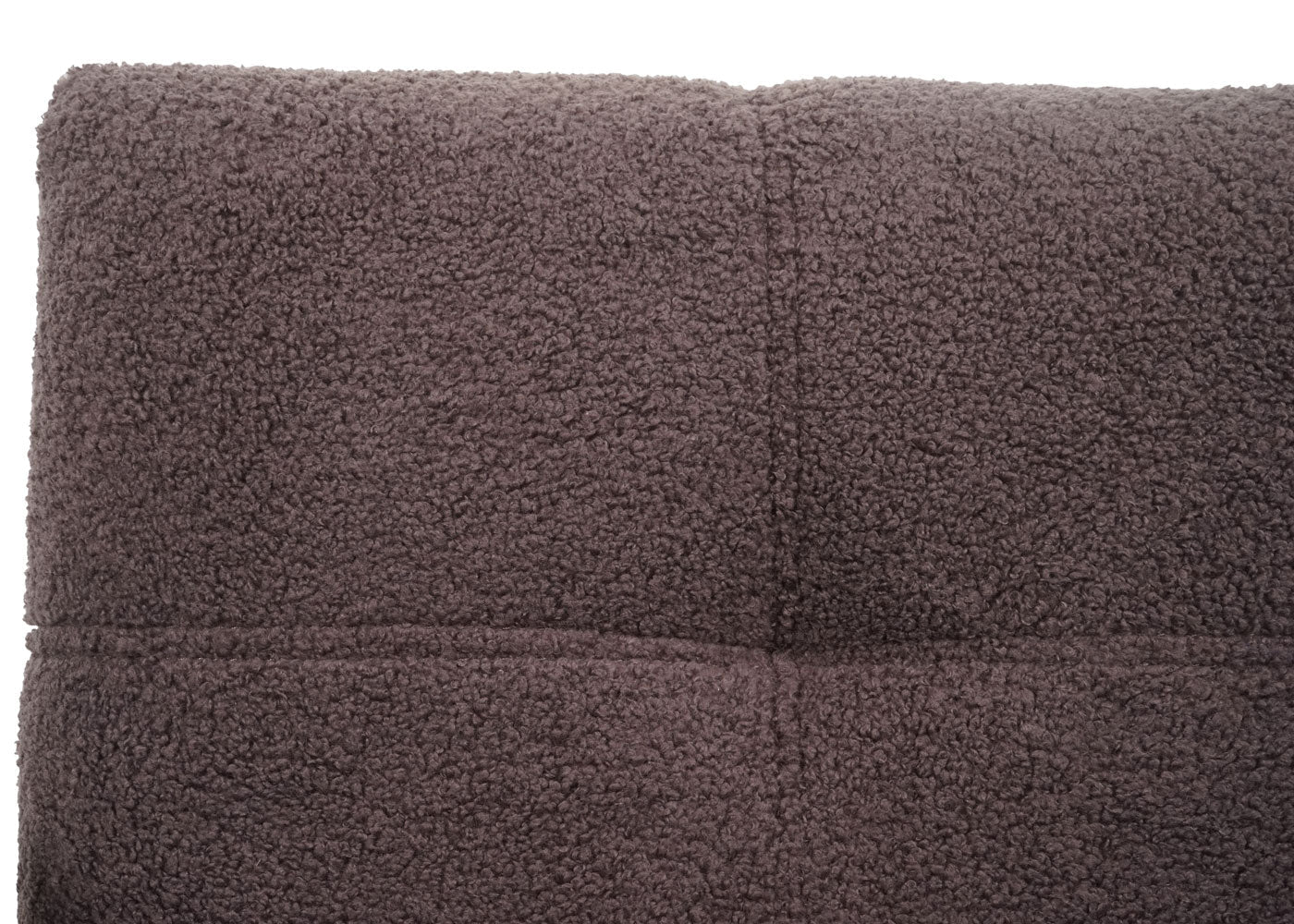 Cosmo Casa - Set van 2 Eetkamerstoelen - Armleuning - Bouclé - Bruin