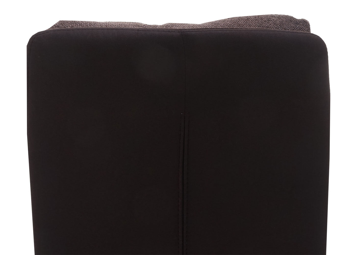 Cosmo Casa - Eetkamerstoel - Swivel - Textiel - Bruin-Donkerbruin