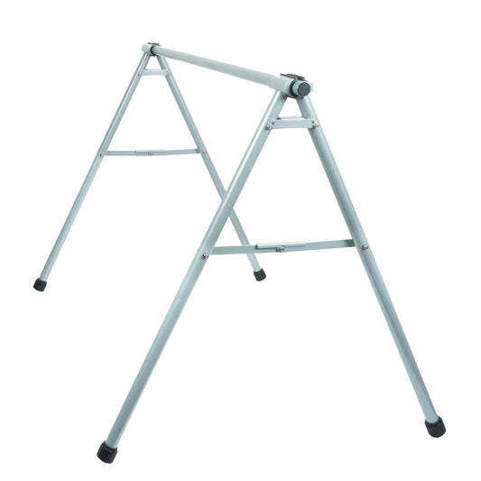 Cosmo Casa - Fietszadelstandaard - Ophangbeugel Fietsstandaard - Gepoedercoat Metaal - Zilver - 114×170×114 cm