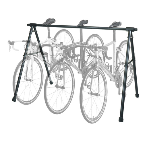 Cosmo Casa - Fietszadelstandaard - Ophangbeugel Fietsstandaard - Gepoedercoat Metaal - Zwart - 114×170×114 cm
