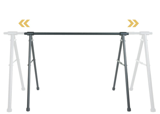 Cosmo Casa - Fietszadelstandaard - Ophangbeugel Fietsstandaard - Gepoedercoat Metaal - Zwart - 114×170×114 cm