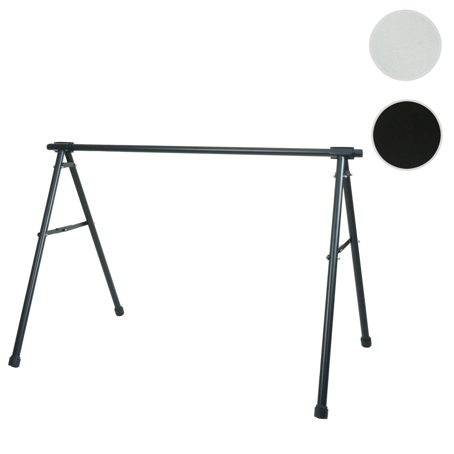 Cosmo Casa - Fietszadelstandaard - Ophangbeugel Fietsstandaard - Gepoedercoat Metaal - Zwart - 114×170×114 cm