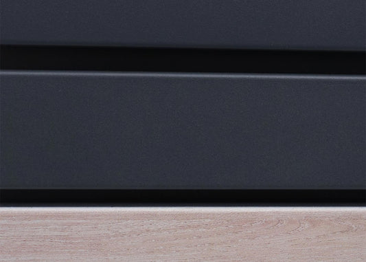 Cosmo Casa - Pakketbus - Brievenbus - Metaal & Houtlook - Antraciet