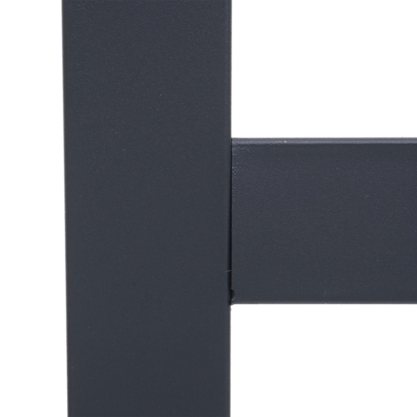 Cosmo Casa - Pakketdoos - Staand - Metaal - Antraciet houtlook