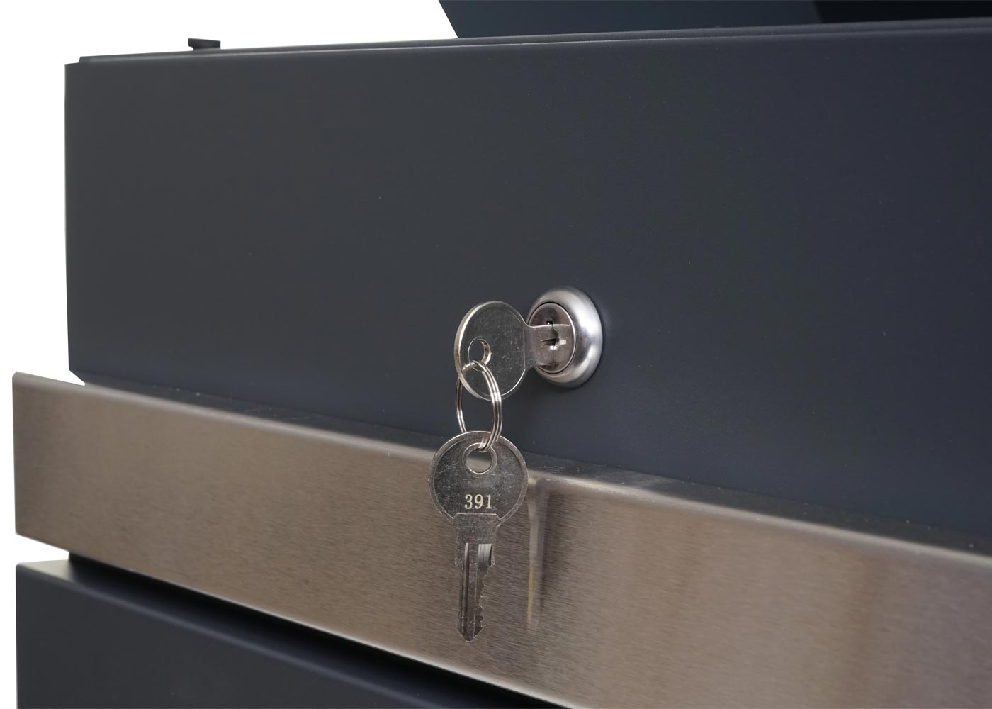 Cosmo Casa - Pakketbus - Brievenbus - Metaal & RVS - Antraciet