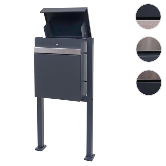 Cosmo Casa - Pakketdoos - Staand - RVS - Antraciet