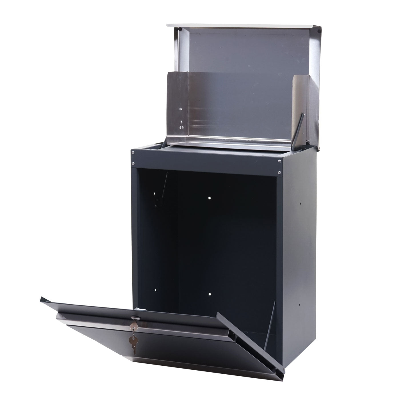 Cosmo Casa - Pakketbus - Brievenbus - RVS - Antraciet