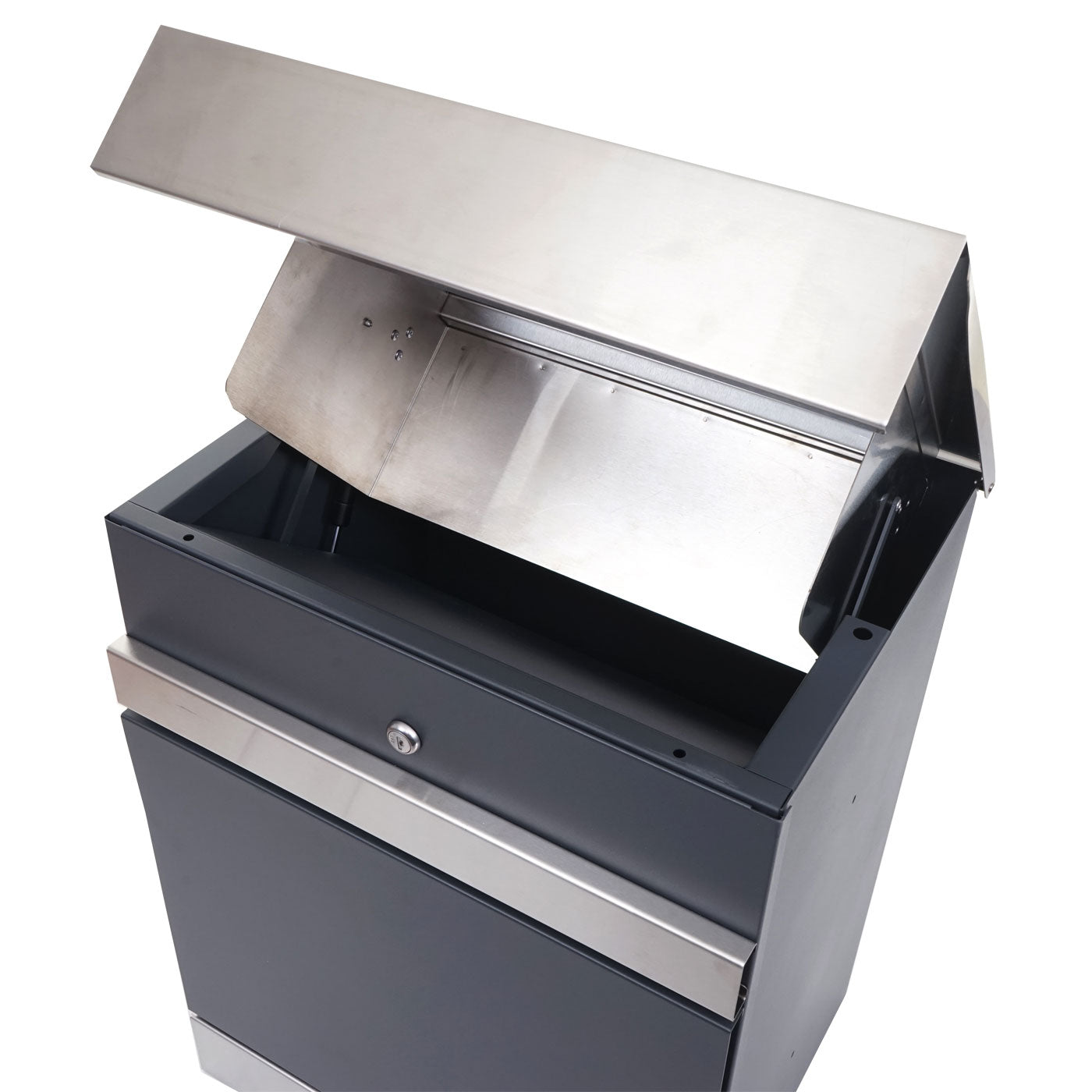 Cosmo Casa - Pakketbus - Brievenbus - RVS - Antraciet