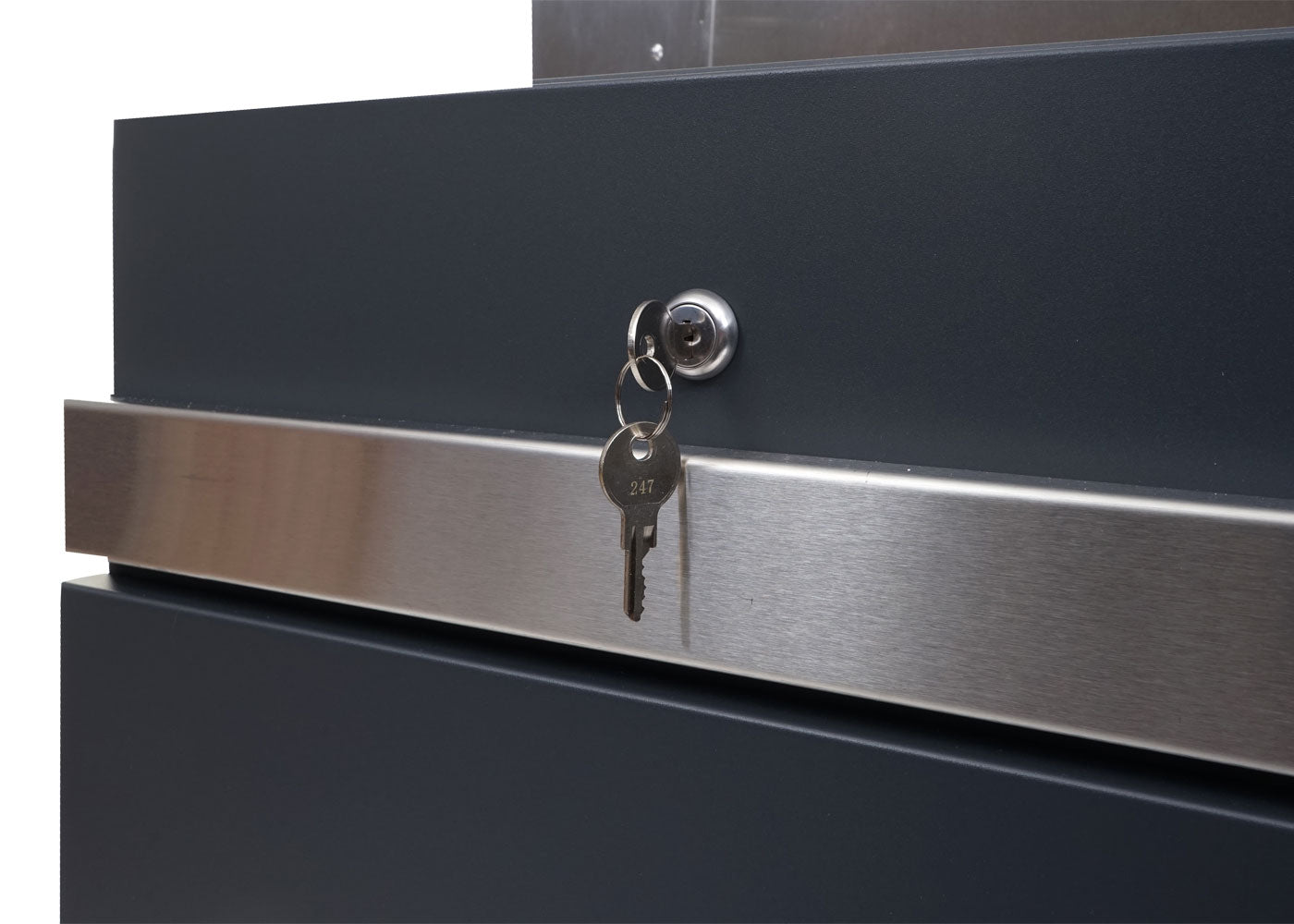 Cosmo Casa - Pakketbus - Brievenbus - RVS - Antraciet