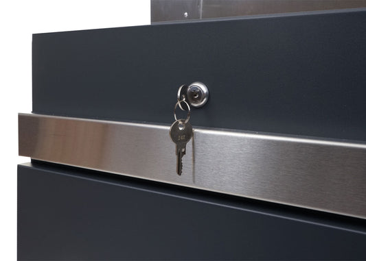 Cosmo Casa - Pakketbus - Brievenbus - RVS - Antraciet