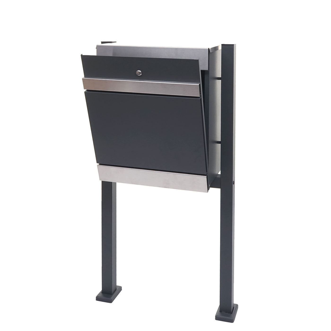 Cosmo Casa - Pakketbus - Staand - RVS - Antraciet