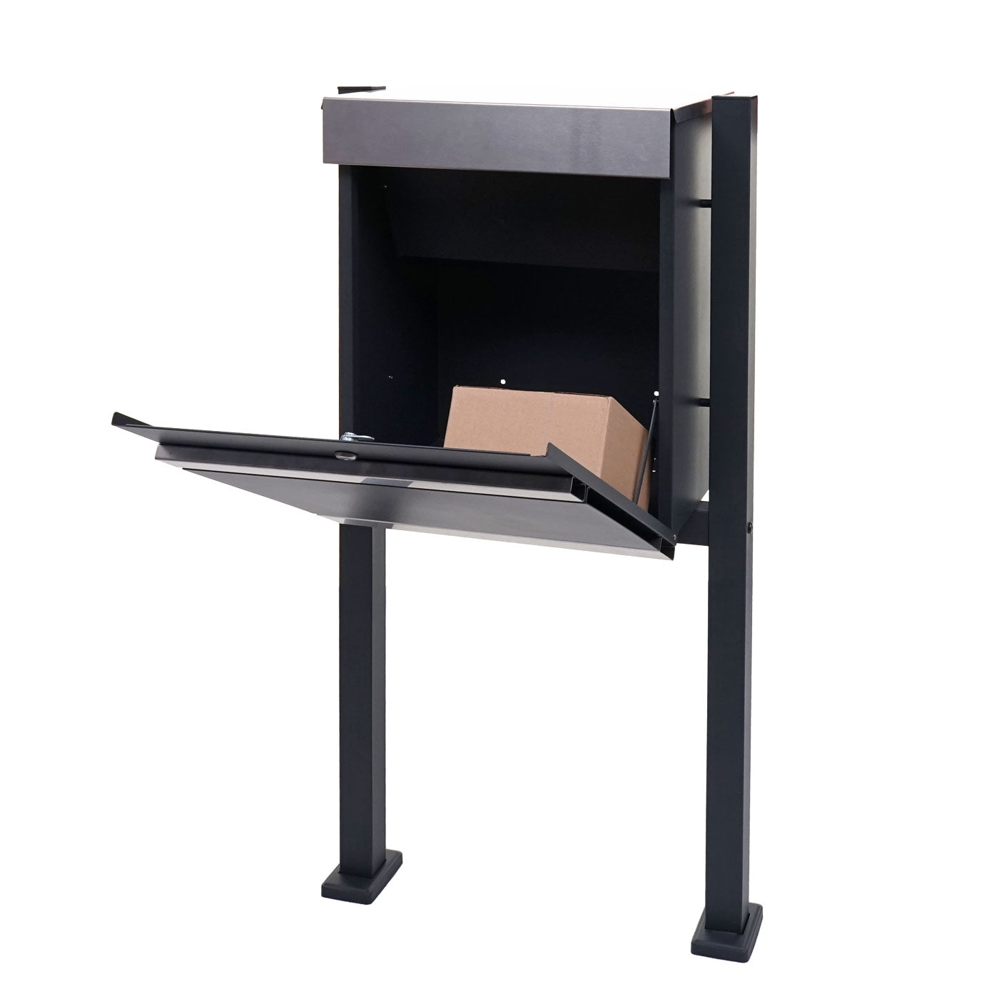 Cosmo Casa - Pakketbus - Staand - RVS - Antraciet