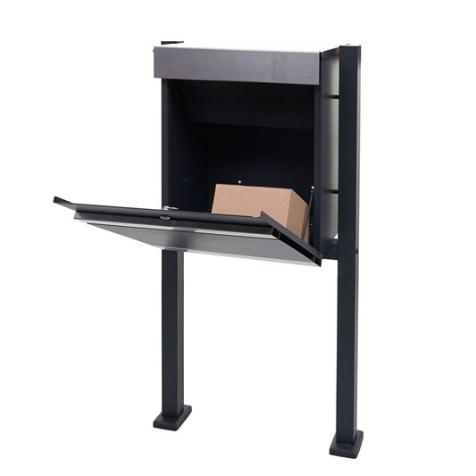 Cosmo Casa - Pakketbus - Staand - RVS - Antraciet