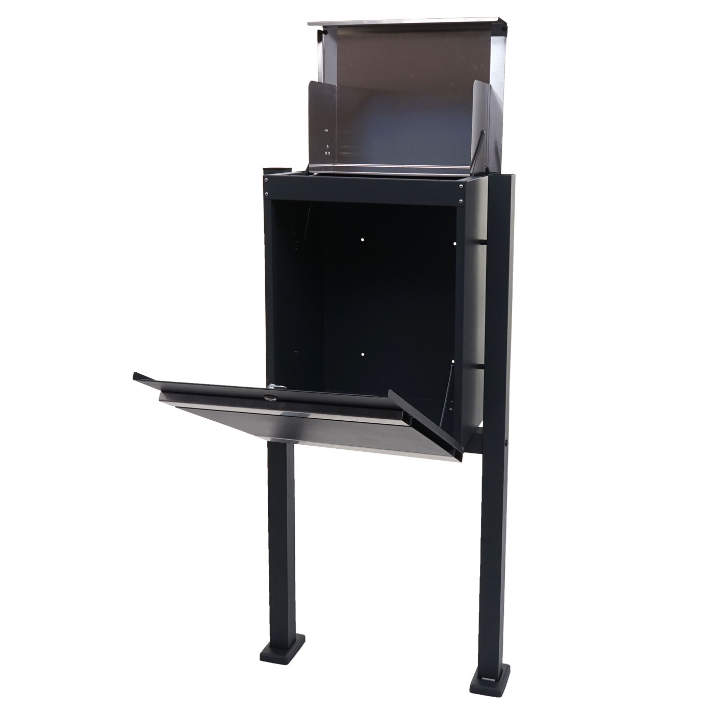 Cosmo Casa - Pakketbus - Staand - RVS - Antraciet