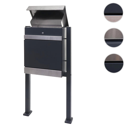 Cosmo Casa - Pakketbus - Staand - RVS - Antraciet