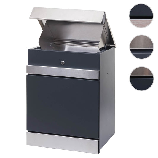 Cosmo Casa - Pakketbus - Brievenbus - RVS - Antraciet